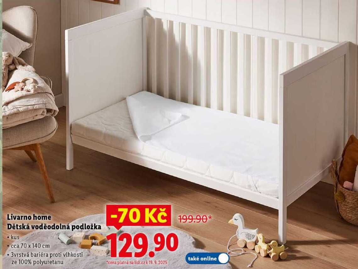 Livarno home Dětská voděodolná podložka 