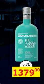 BRUICHLADDIC THE CLASSIC LADDIE 0,7L 