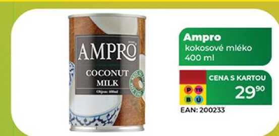 Ampro kokosové mléko 400 ml 