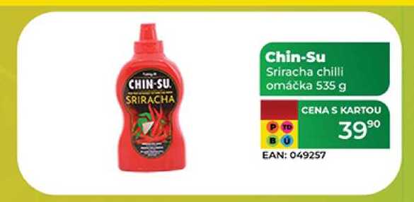 Chin-Su Sriracha chilli omáčka 535 g  