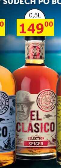 El Clásico Spiced 0,5l 30%