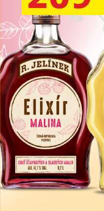 R. JELÍNEK Elixír MALINA 0,7l