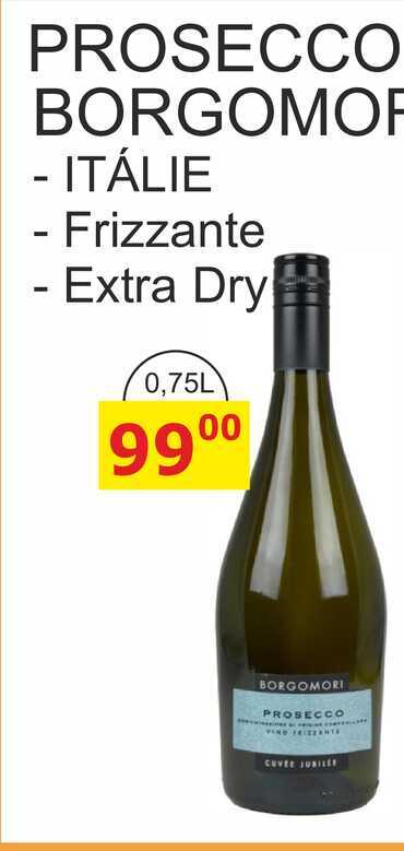 PROSECCO BORGOMOR Frizzante 0,75L 