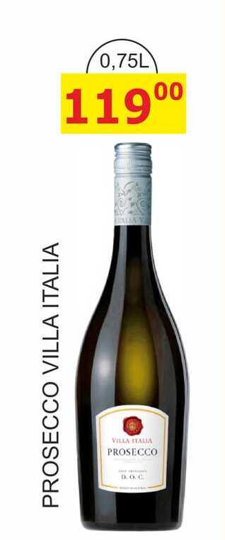 PROSECCO VILLA ITALIA 0,75L