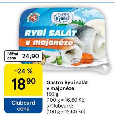 Gastro Rybí salát v majonéze, 150 g 