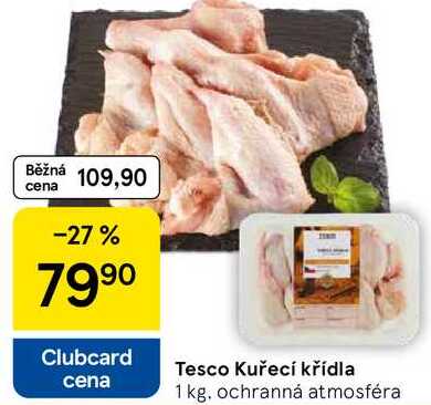 Tesco Kuřecí křídla, 1 kg