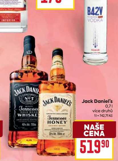 Jack Daniel's Tennessee 0,7l