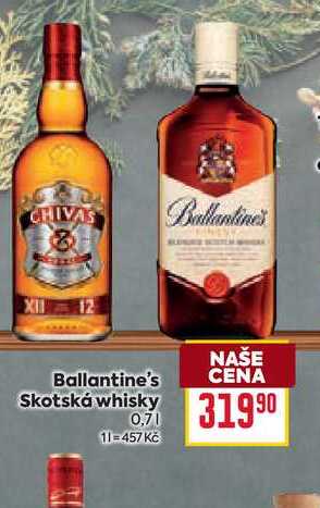 Ballantine's Skotská whisky 0,7l