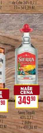 Sierra Tequila 40% 0,7l