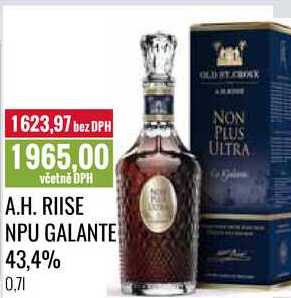 A.H. RIISE NPU GALANTE 43,4% 0,7l 