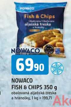 NOWACO FISH & CHIPS 350 g 