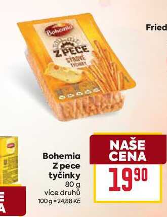Bohemia Z pece tyčinky 80 g  