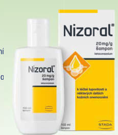 NIZORAL šampon 100 ml