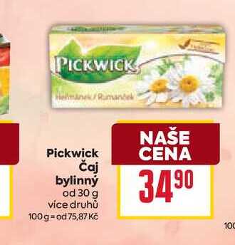 Pickwick Čaj bylinný od 30 g 