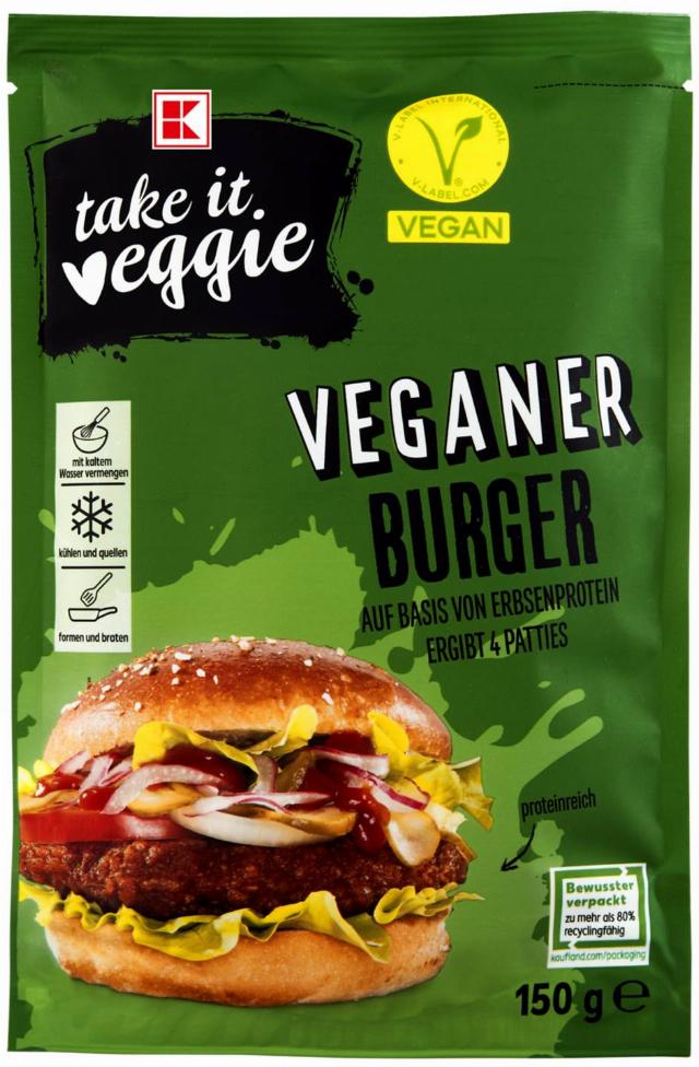 K-take it veggie Instantní směs na hamburger