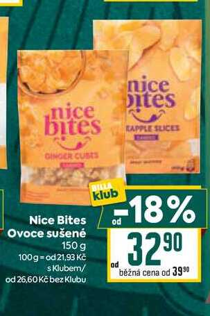 Nice Bites Ovoce sušené 150 g 