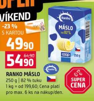 RANKO MÁSLO 250 g