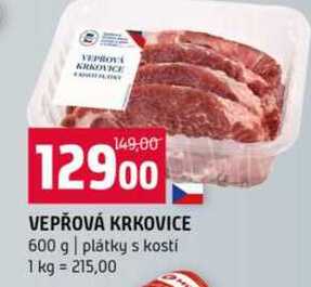 VEPŘOVÁ KRKOVICE 600 g