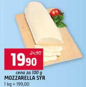 MOZZARELLA SÝR 100 g