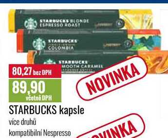 STARBUCKS kapsle