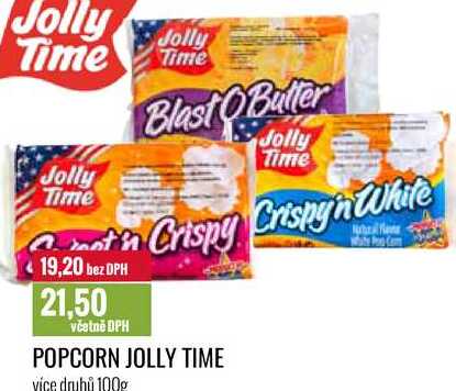 POPCORN JOLLY TIME 100g