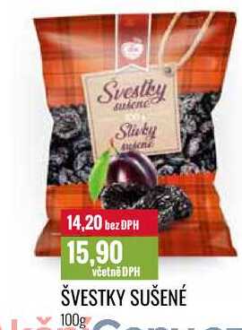 ŠVESTKY SUŠENÉ 100g 