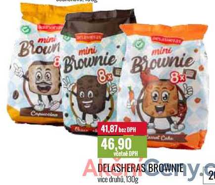 DELASHERAS BROWNIE 130g