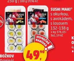 SUSHI MAKI, 132-138 g 
