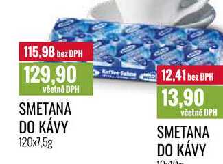 SMETANA DO KÁVY 120x7,5g 