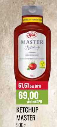 KETCHUP MASTER 900g 