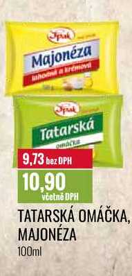 TATARSKÁ OMÁČKA, MAJONÉZA 100ml 