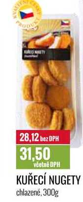 KUŘECÍ NUGETY 300g 