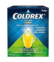 COLDREX Horký nápoj Citron 10 sáčků