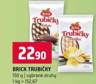 Brick Trubičky 150 g