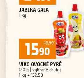 VIKO OVOCNÉ PYRÉ 120 g