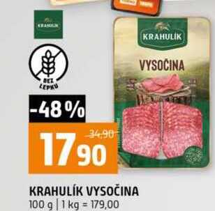 Krahulík Vysočina 100g