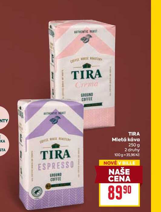 TIRA Mletá káva 250 g
