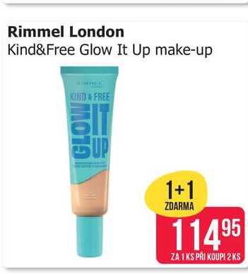 Rimmel London Kind&Free Glow It Up make-up 