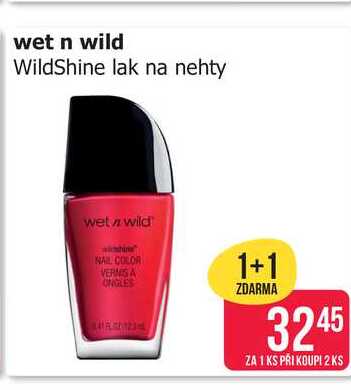 wet n wild WildShine lak na nehty 