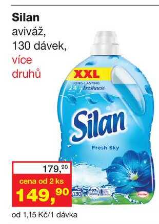 Silan aviváž, 130 dávek, více druhů