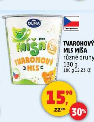 TVAROHOVÝ MLS MÍŠA, 130 g 