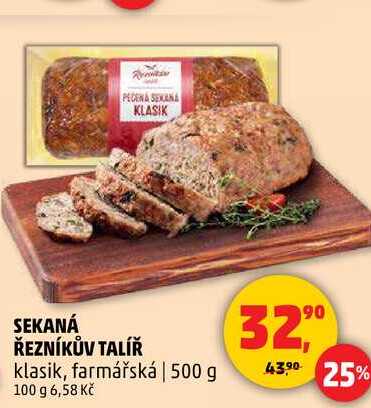 SEKANÁ ŘEZNÍKŮV TALÍŘ, 500 g