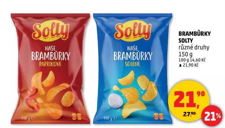 BRAMBŮRKY SOLTY, 150 g 