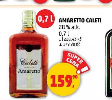 AMARETTO CALETI, 0,7 l