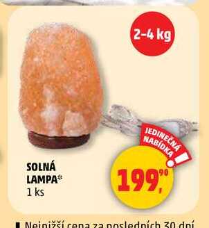 SOLNÁ LAMPA, 1 ks