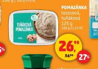 POMAZÁNKA tuňáková, 125 g 