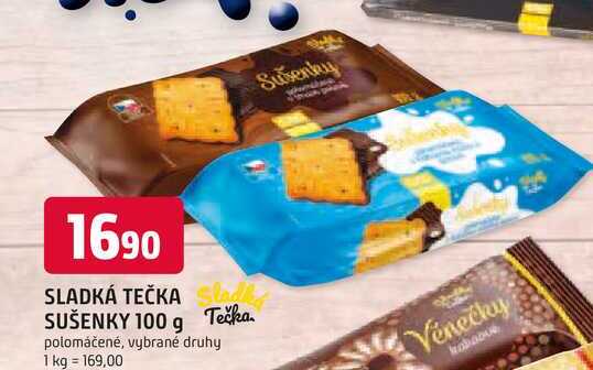 SLADKÁ TEČKA Slad SUŠENKY 100 g 
