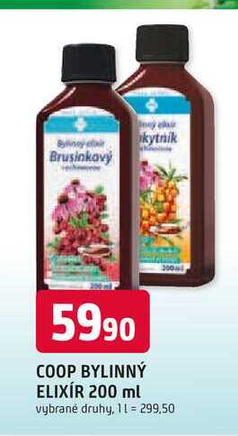 COOP BYLINNÝ ELIXÍR 200 ml 