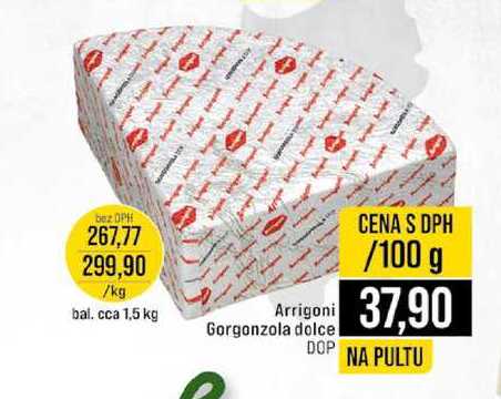 Arrigoni Gorgonzola dolce DOP 100 g