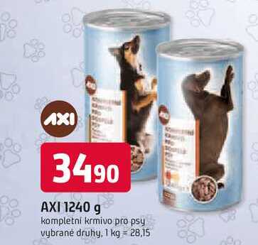 AXI 1240 g kompletní krmivo pro psy